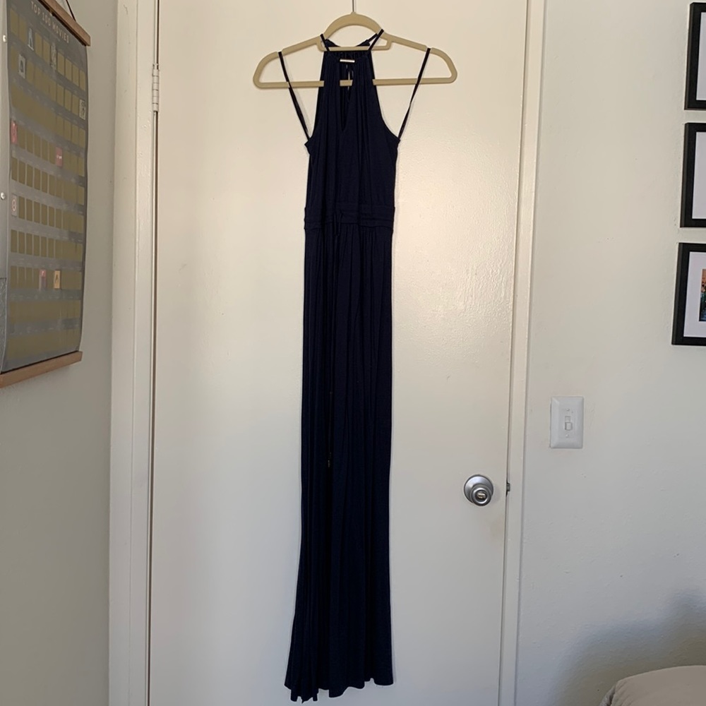 Navy Blue Maxi